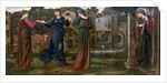 The Mill, Girls Dancing to Music by a River by Sir Edward Coley Burne-Jones