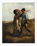 Going to Work by Jean Francois Millet
