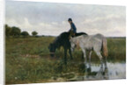Watering Horses by Anton Mauve