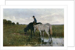 Watering Horses by Anton Mauve