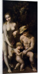 Venus with Mercury and Cupid ('The School of Love') by Correggio