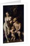 Venus with Mercury and Cupid ('The School of Love') by Correggio