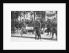 Troops and flag of the French 102nd infantry, Saint-Francois-Xavier, Paris, France, August 1914 by Anonymous