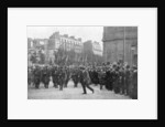 Mobilized French troops marching in Paris, France, August 1914 by Anonymous