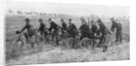 Belgian bicycle troops in Haelen, Belgium, August 1914 by Montigny