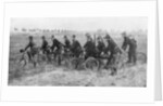 Belgian bicycle troops in Haelen, Belgium, August 1914 by Montigny