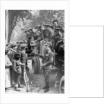 British troops on the way to the front, France by Anonymous