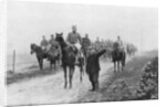 French cavalry on a reconnaissance mission, Somme, France by Anonymous