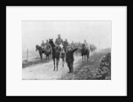 French cavalry on a reconnaissance mission, Somme, France by Anonymous