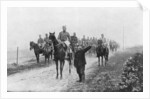 French cavalry on a reconnaissance mission, Somme, France by Anonymous