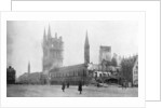 The Belfry and Cloth Hall of Ypres, Belgium by Anonymous