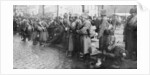 Russian Siberian infantry troops in Warsaw, Poland by Anonymous