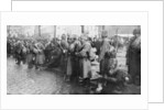 Russian Siberian infantry troops in Warsaw, Poland by Anonymous