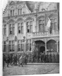 Albert I of Belgium and French President Poincare meet in Veurne, Belgium by Anonymous