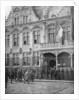 Albert I of Belgium and French President Poincare meet in Veurne, Belgium by Anonymous