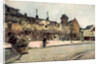 'The Barracks at Soissons', France by Francois Flameng