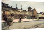 'The Barracks at Soissons', France by Francois Flameng