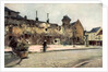 'The Barracks at Soissons', France by Francois Flameng
