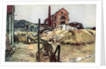 Factory buildings, Soissons by Francois Flameng