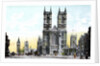 Westminster Abbey and Big Ben, London by Anonymous