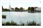 Marlow Bridge and Church, Buckinghamshire by Anonymous