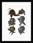 Helmets from the Armeria Real, Madrid by Franz Kellerhoven