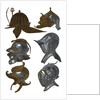 Helmets from the Armeria Real, Madrid by Franz Kellerhoven