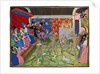 Masquerade at the French court by Master of the Harley Froissart
