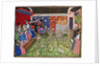 Masquerade at the French court by Master of the Harley Froissart