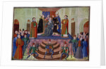 The Coronation of Henry IV, 1399 (15th Century) by Master of the Harley Froissart