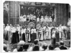 Coronation ceremony of George V, Westminster Abbey, London, 22 by John Benjamin Stone