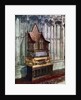 The Coronation Chair, with the Stone of Scone, Westminster Abbey, London by Anonymous