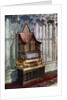 The Coronation Chair, with the Stone of Scone, Westminster Abbey, London by Anonymous