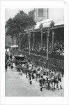 Coronation procession of George V and Queen Mary, near Westminster Abbey by Anonymous