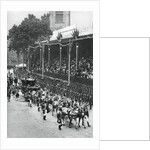 Coronation procession of George V and Queen Mary, near Westminster Abbey by Anonymous