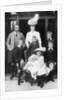 The Prince and Princess of Wales and their children, Abergeldie, Scotland by Anonymous