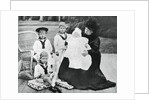 Queen Victoria with her great-granchildren at Osborne House, Isle of Wight by Anonymous