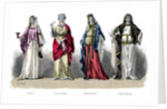 French costume: Gallic, Gallo Roman, Merovingian, Carlovingian by Anonymous