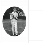 The Duke of York as a competitor in the men's doubles at Wimbledon by Anonymous
