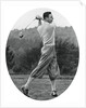 The Duke of York playing golf in 1934 by Anonymous