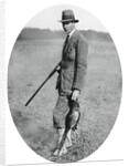 The Duke of York at a shooting party in 1922 by Anonymous