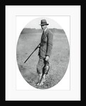 The Duke of York at a shooting party in 1922 by Anonymous