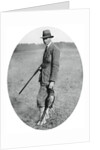 The Duke of York at a shooting party in 1922 by Anonymous