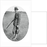 The Duke of York at a shooting party in 1922 by Anonymous