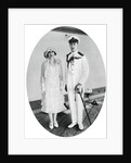 The Duke and Duchess of York on board HMS Renown, Malta by Anonymous
