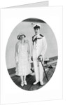The Duke and Duchess of York on board HMS Renown, Malta by Anonymous