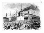 The Loading Of The Atlantic And Baltic Boats by Anonymous