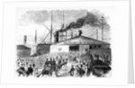 The Loading Of The Atlantic And Baltic Boats by Anonymous