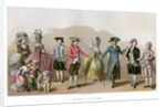 Costume During The Time Of Louis XVI by Durin