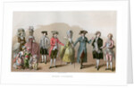 Costume During The Time Of Louis XVI by Durin